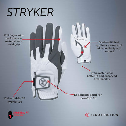 Golf Accessories Set with Golf Gloves, Matte Finish Golf Balls, Athletic Backpack, Performance Golf Tees, and Golf Towel